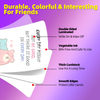 50 Unique Inspirational Cards Cute Motivational Kindness Mini Note Cards with Encouragement Quotes Daily Affirmations for Kids