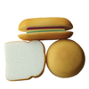 Kids Funny Sandwich Hamburger Burger Shaped Stationary Accessories Notepad Food Sticky Notes