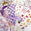 Purple Scrapbook & Diary Kits Journal Kit for Girls Creative Writing Scrapbook Kit with Multiple Accessories