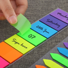 Colorful Sticky Notes Set Pet Page Marker Custom OEM Printed Plastic Cute Sticky Page Marker