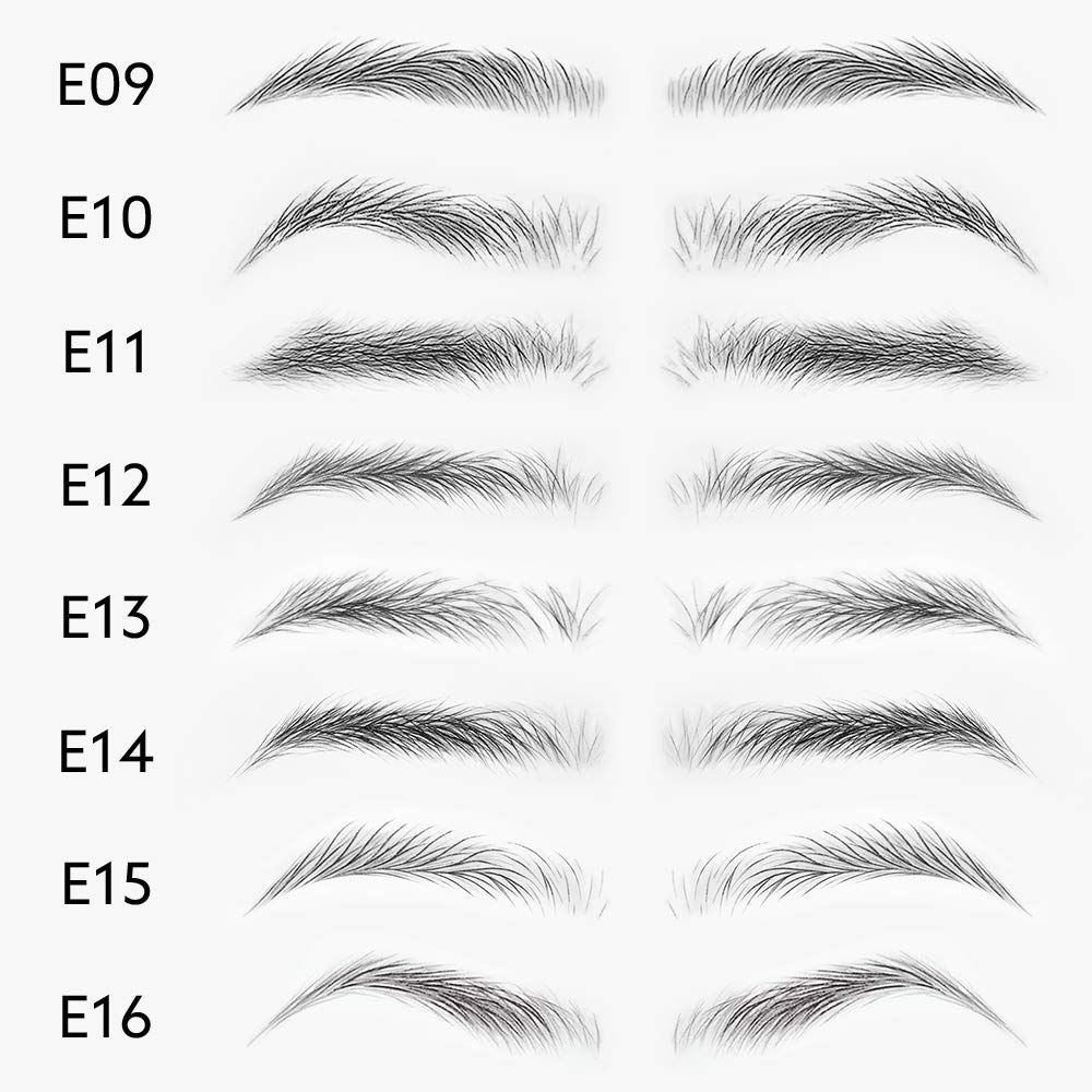 4D Eyebrow Ecological Natural Tattoo Stickers Waterproof