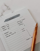 Daily Planner Notepad Gratitude Self Care Productivity Small Note Pads