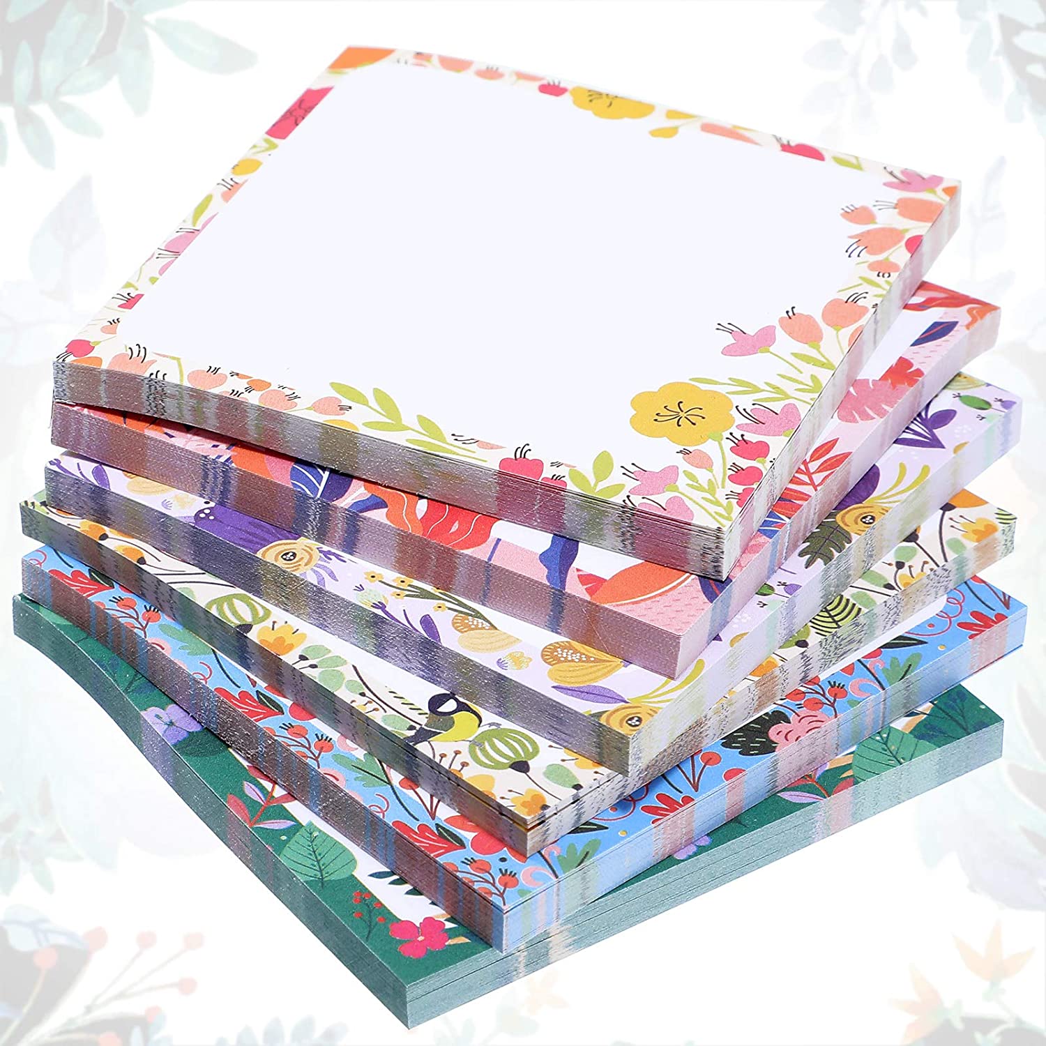 Desktop Sticky Notes Self-Adhesive Computer Reminder Note Pads Sticky Memo Notes 