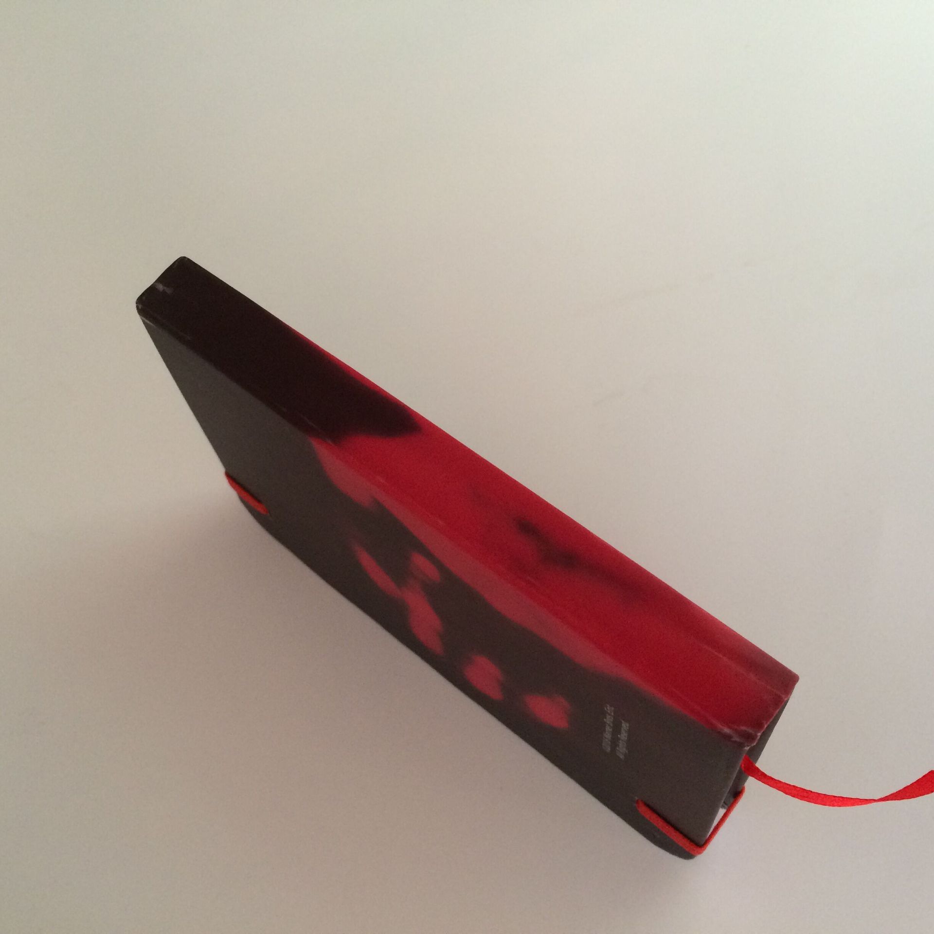 PU Cover Thermo Color Change Notebook with Elastic Band & Ribbon Bookmark Unique Thermochromic Notebook
