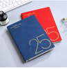 Customised International Sublimation English Unique Diary for 2025 with Soft Leather Cover Weekly & Monthly Planner