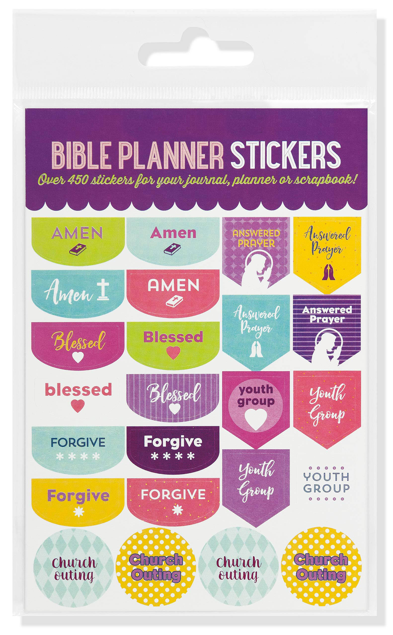 Custom Self-Adhesive Christian Journaling Faith Planner Stickers Inspirational Bible Stickers