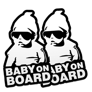 Baby on Board Sticker for Cars Sign Decal Adhesive Decal Funny Car Stickers