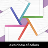 6 Pack Lined Legal Pads Wide/Legal Ruled Note Pads