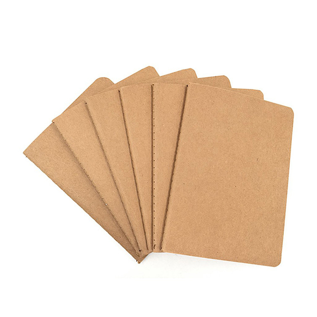Travelers' Notebook Thread-bound Journal Diary Memo Pad Simple Custom A6 Notebook
