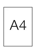 A4 297*210mm