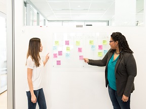 The important role of sticky notes in brainstorming