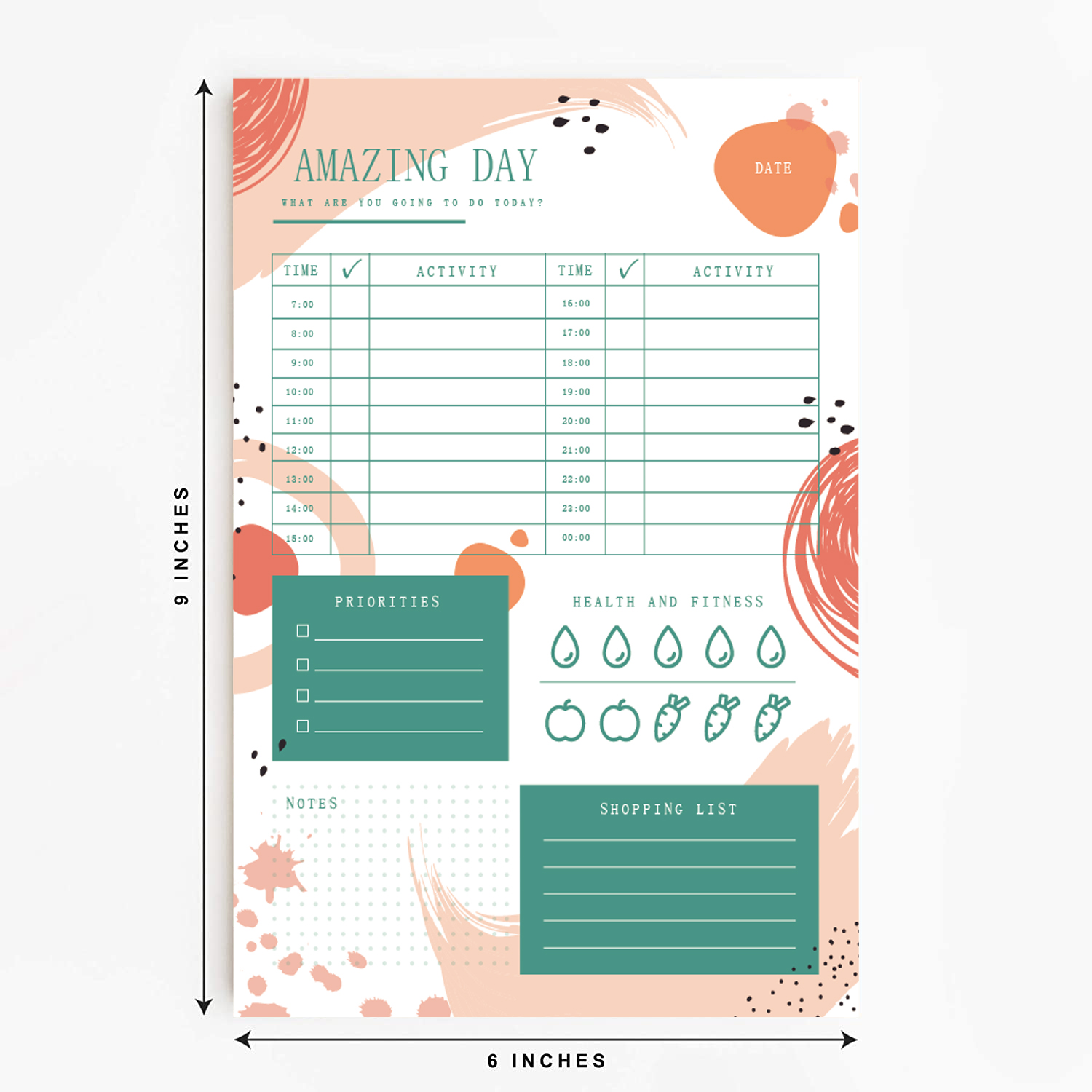  To Do List Notepads Custom Logo Printed Daily Weekly Planner Custom Rhodia Notepad
