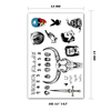 Face Temporary Tattoo Waterproff Stickers Face Neck Hands Arm Tattoos Sticker Buy