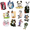 50pcs Beastars Anime Stickers for Laptop Luggage Snowboard Bicycle Decal for Kids Teens Adult Waterproof Aesthetic Stickers