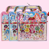 Girls Cartoon Princess Dress Up Stickers, Custom Pink Cute 3d Puffy Sticker Activity Books for Kids