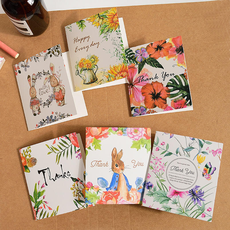 Square Cartoon Thank You Cards Cute Greeting Cards Cartoon Luxury Thank You Card for Kids