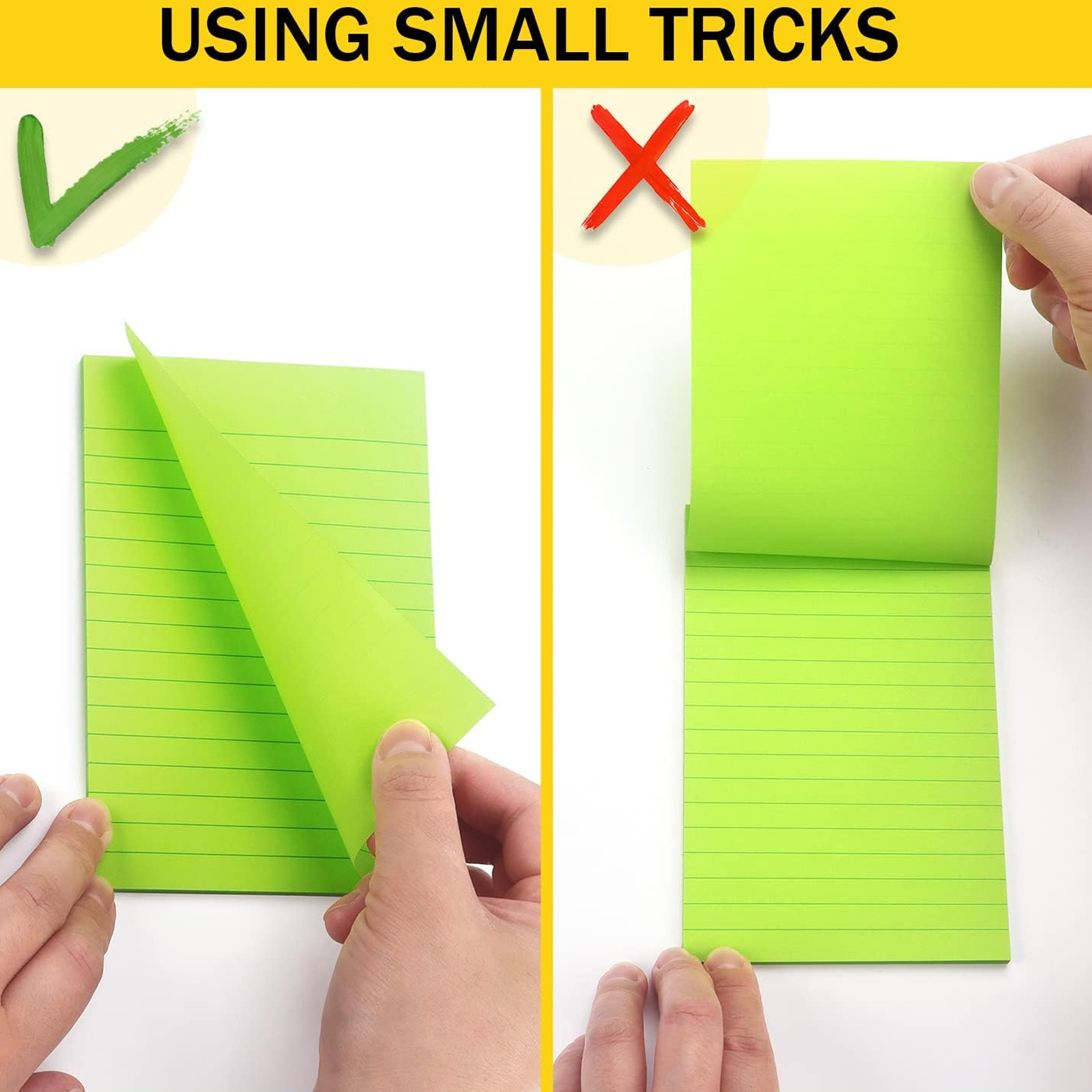 Professional Tear Off Custom Logo Printed Sticky Notes A4 A5 Meal Plan Notepad