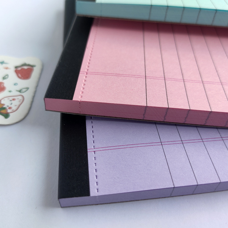 Custom Eco Friendly Kawaii Micro Perforated Writing Pad College Ruled Legal Notepads
