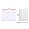 Free Design Available Spiral Binding New Year Calendar 2025 for Desk & Wall in English Spanish German