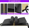 DIY Kraft 11.5 X 8.5 Inches Bow Tie Casement Scrapbook Photo Album with Accessories Photo Cover Scrap Book Scrapbooking Kit