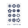 Juice Tattoo Sticker Moon Star Snow Semi Permanent Waterproof Art Tattoo Stickers