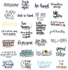 Custom Vinyl Luggage Stickers Pack