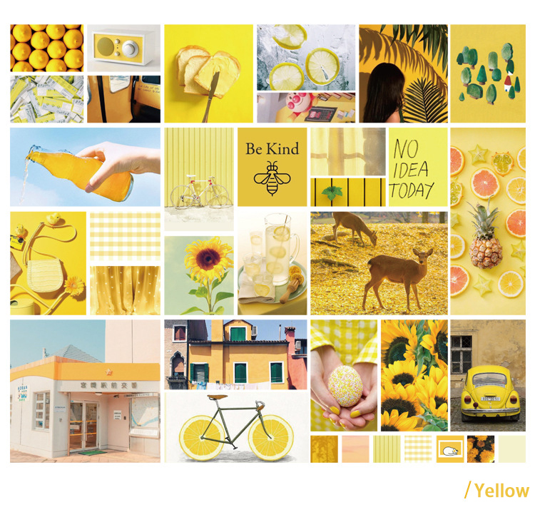 Nordic Style Artsy Collage Stickers Scrapbooking Bullet Journal
