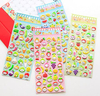 Fruit Strawberry Cute Stickers Puffy Bubble Deco Adhesive Sticker for Kids