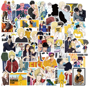 Anime Banana Fish Stickers Label Luggage Laptop DIY Die Cut Stickers