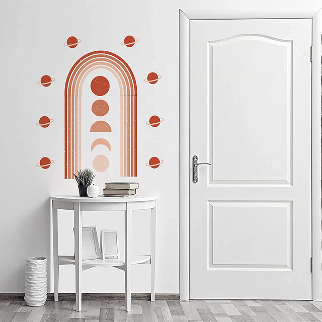 Arch Rainbow Wall Decal Decor Stickers for Decals Wall Art Stickers