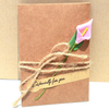 Handmade Diy Dried Flower Greeting Card Creative Flowers Literary Birthday Greeting Card Preserved Flower Cards