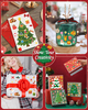 Make Your Own Christmas Tree Stickers, Christmas Art And Crafts Gift for Kids