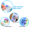 1.5 Inch Waterproof Laser Inspirational Motivational Quote Stickers Encouraging Stickers