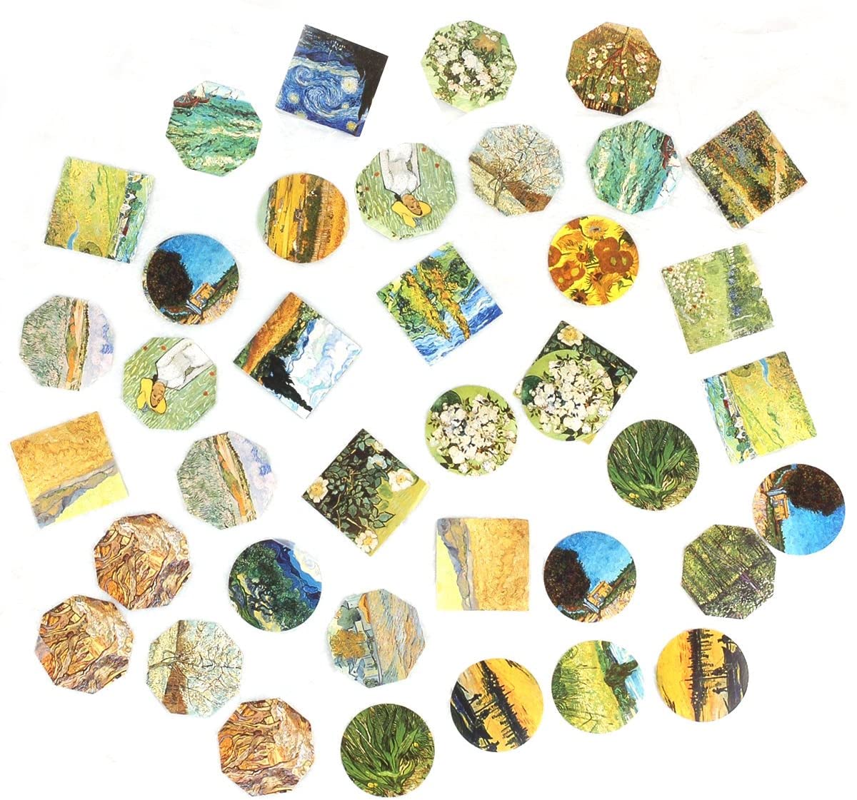Custom Stickers Inspired Washi Tape Flower Sticker Sheet for Arts DIY Crafts Gift Wrapping Scrapbook
