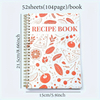 Spiral Healthy Eating Planner Daily Meal Tracker & Calorie Management Notebook Custom Wellness Journal Meal Planner