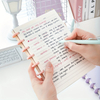 A5 Simple Mushroom Buckle Loose-leaf Notebook Removable Notebook High-looking Ins Notepad Horizontal Line