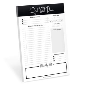 Wholesale 6''*9'' /8''*11'' Memo Note Pads Custom Logo Printed To Do List Planner Notepad With Magnetic