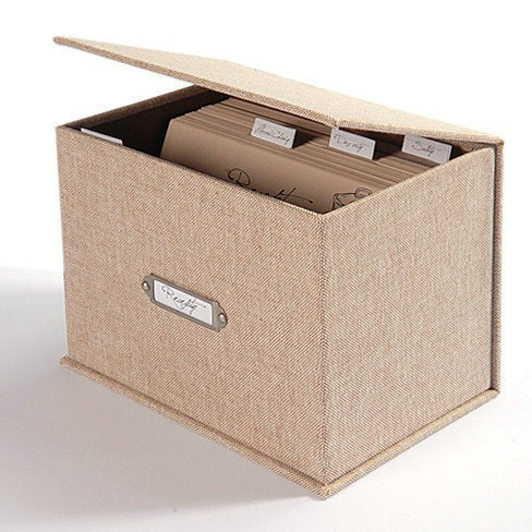 Custom Blank Food Paper Recipe Box with Cards And Dividers 4*6 Inch Recipe Cards