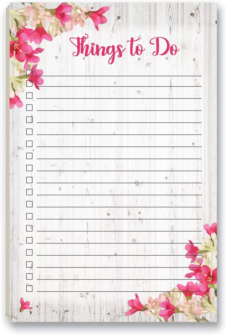 3 Pack To Do List Notepads Customized Large 5.5x8.5 Notepads Tear Off To Do List Notepad