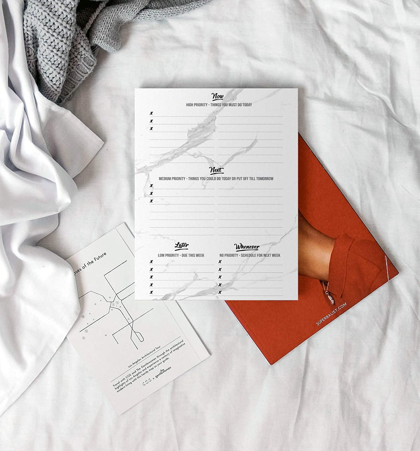 Task To Do Note Pad Planner Daily To-Do List Note Pad Paper Checklist Notepad Tear Off Reminder for Desk