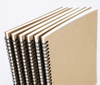 Hot Sale 6 Pack Brown Cover Spiral Canson Sketch Book Drawing Water Sketchbook Writing Painting Sketching Doodling