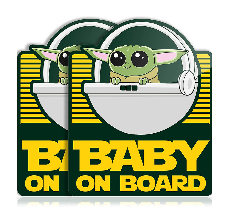 Baby Yoda Car Decals Stickers Vinyl Custom For Cars
