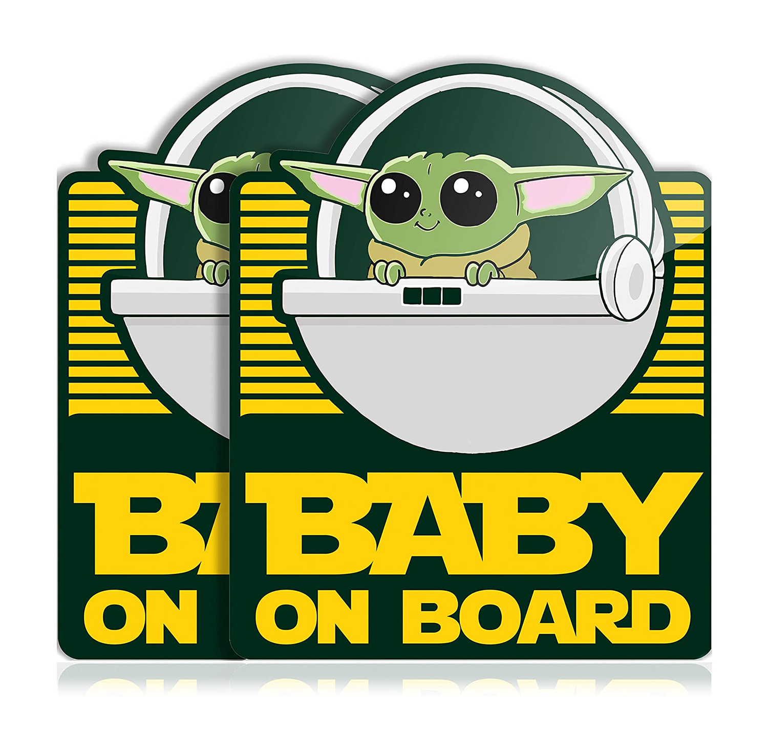 Baby Yoda Car Decals Stickers Vinyl Custom For Cars