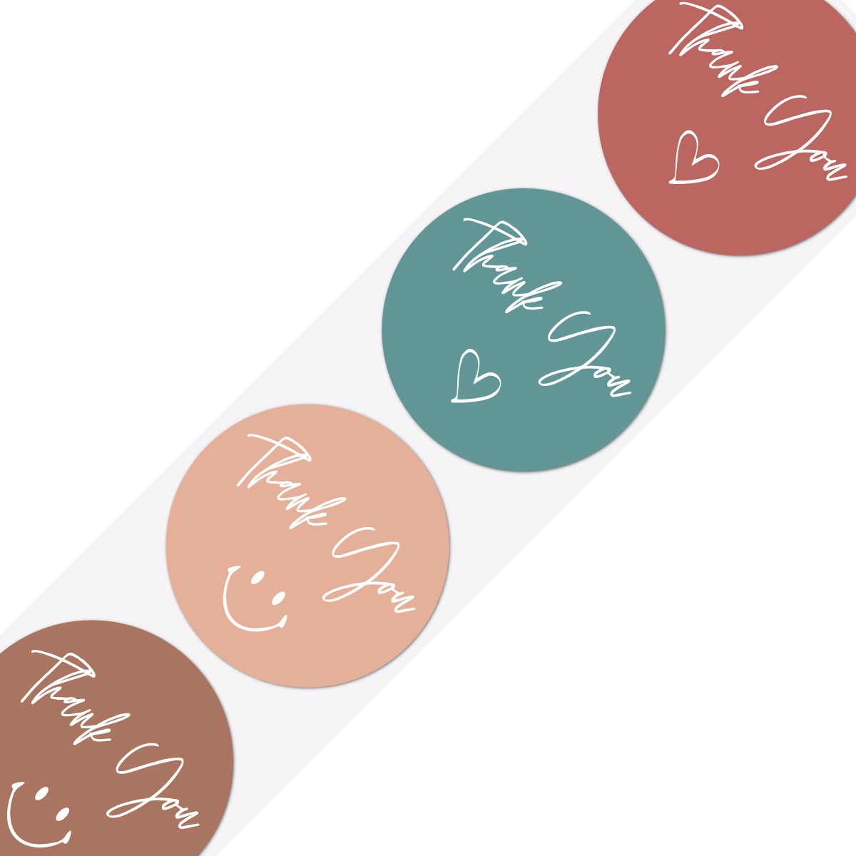 Thank You Stickers Custom