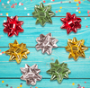 Gift Boutique Metallic Christmas Paper Card Stock Sheets Gold Silver Red Green Foil Boards for Flowers Scrapbook Crafts