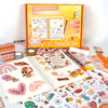 DIY Kids Scrapbook Kits & Diary Supplies Stationary Set for Girls Ages 8-12, Girl Birthday Gift