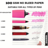 180° Lay Flat 360-Page A5 Hardcover Journal Notebook with Embossed Faux Leather Cover Pen Loop Elastic Closure Expandable Pocket