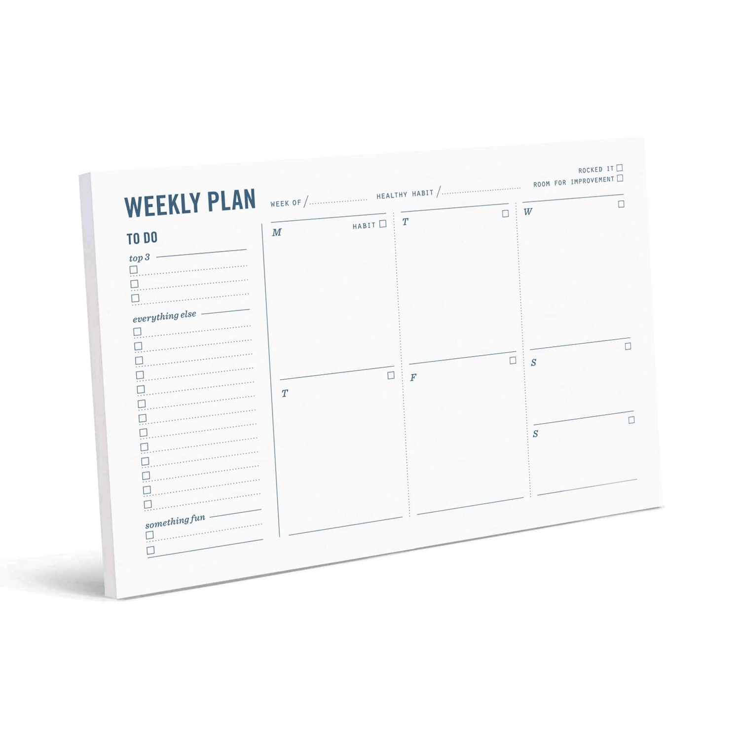 Weekly Planner To Do List Notepad Memo Note Pads with Logo