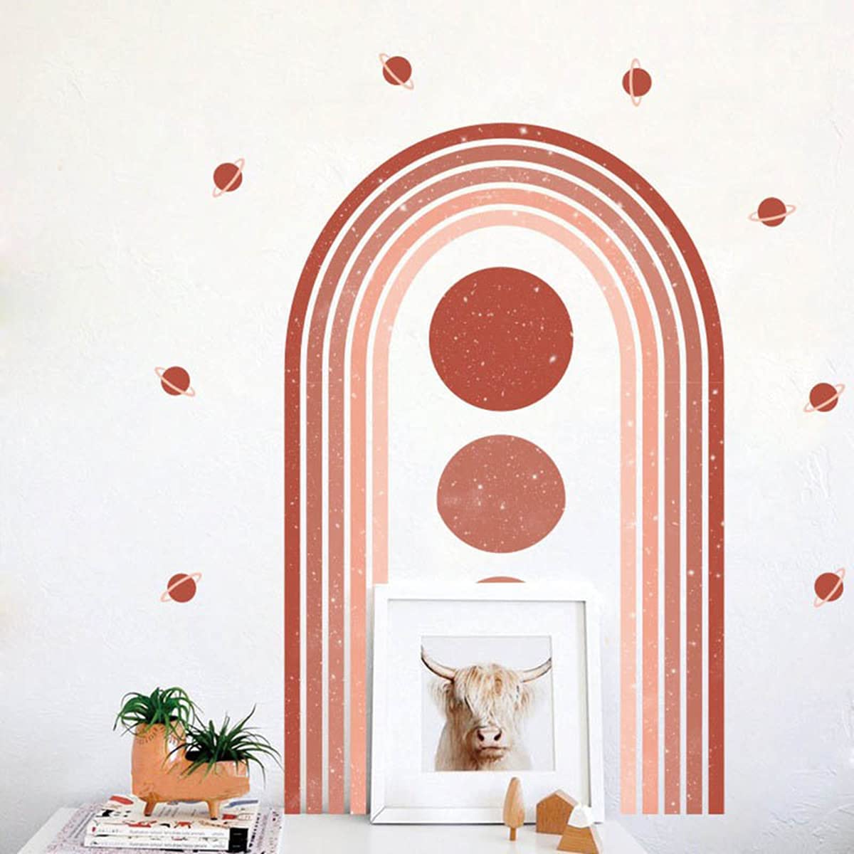 Arch Rainbow Wall Decal Decor Stickers for Decals Wall Art Stickers