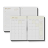 2025 Customizable Floral Cover Manifest Dairy Notebooks Twin-wire Biding 18 Monthly Planner Academic Planner And Journals